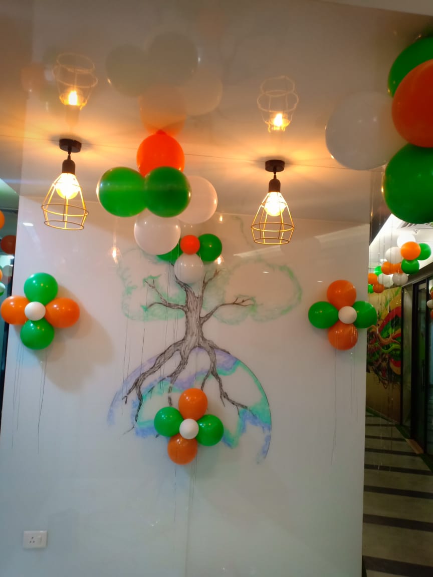  balloon decor for independence day in Gurgaon
